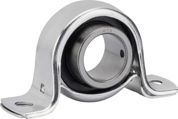 HTB SBPP 204 Stehlager Stahlblech Bohrungs-Ø 20mm Lochabstand 76mm