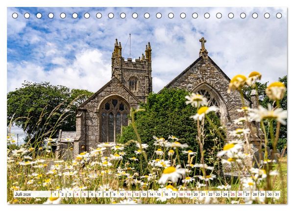 Produktbild: Vereinigtes K&ouml;nigreich - Cornwall (Tischkalender 2026 DIN A5 quer), CALVENDO Monatskalender
