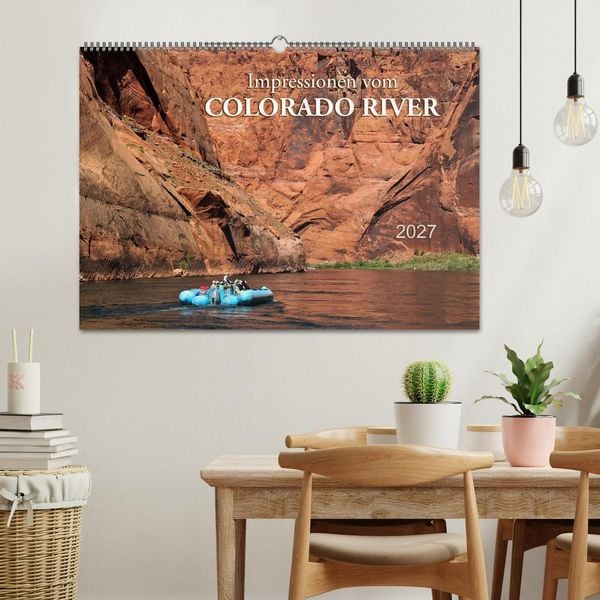 Produktbild: Impressionen vom Colorado River (Wandkalender 2027 DIN A2 quer), CALVENDO Monatskalender