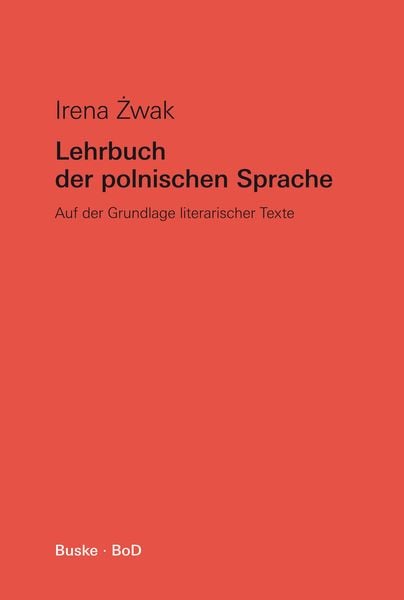 Produktbild: Lehrbuch der polnischen Sprache