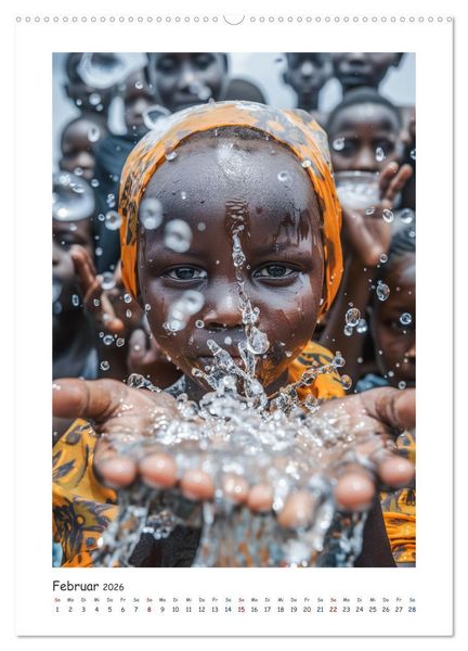 Produktbild: Die Bedeutung von Wasser (hochwertiger Premium Wandkalender 2026 DIN A2 hoch), Kunstdruck in Hochglanz