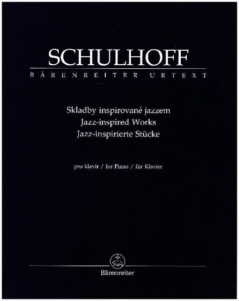 Produktbild: Jazzst&uuml;cke (Jazzov&eacute; skladby) f&uuml;r Klavier