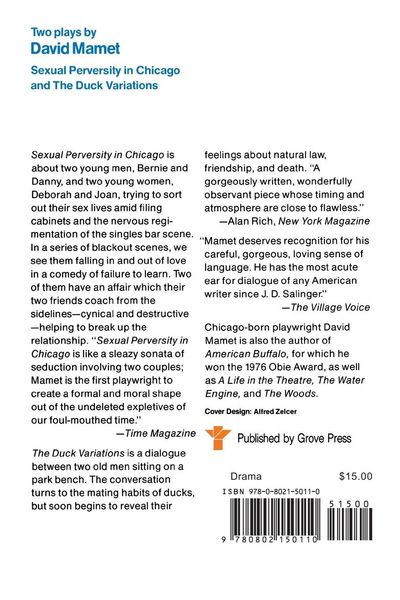 Produktbild: Sexual Perversity in Chicago and the Duck Variations