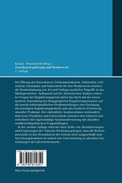 Produktbild: Zwischen Regulierung und Wettbewerb