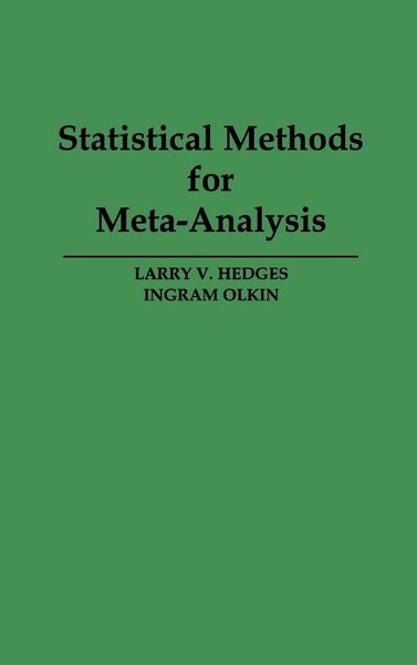 Produktbild: Statistical Methods for Meta-Analysis
