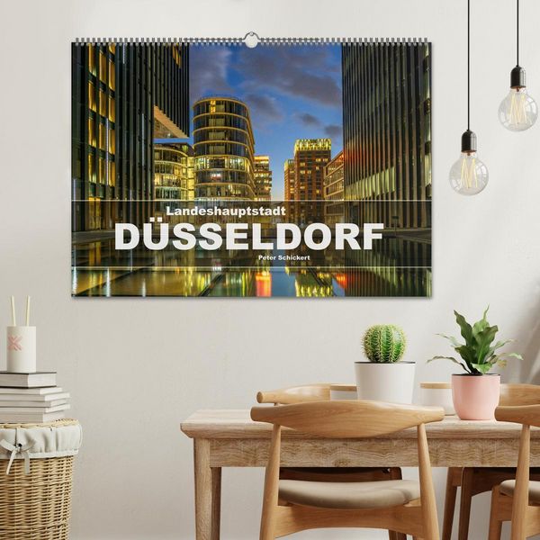Produktbild: Landeshauptstadt D&uuml;sseldorf (Wandkalender 2026 DIN A2 quer), CALVENDO Monatskalender