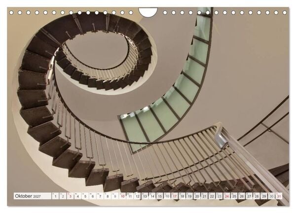 Produktbild: Treppenh&auml;user architektonische Kunstwerke (Wandkalender 2027 DIN A4 quer), CALVENDO Monatskalender