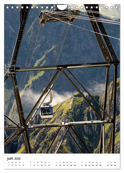 Produktbild: PIC DU MIDI Pyr&eacute;n&eacute;es (Calendrier mural 2026 DIN A4 horizontal), CALVENDO calendrier mensuel