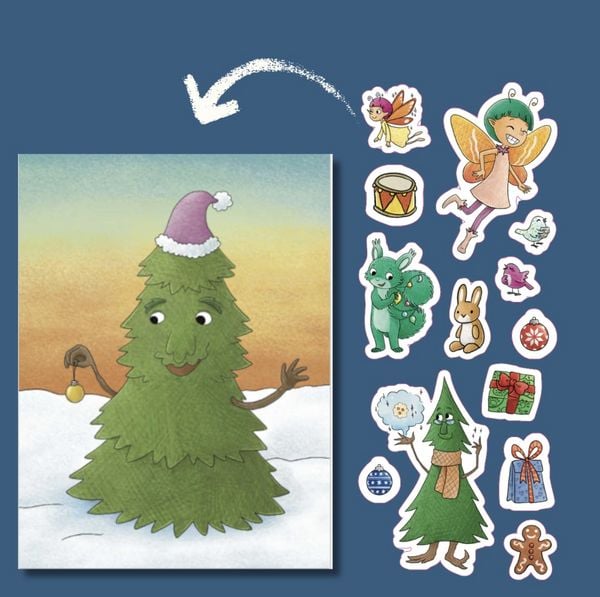 Produktbild: Mein Stickerspa&szlig;-Adventskalender