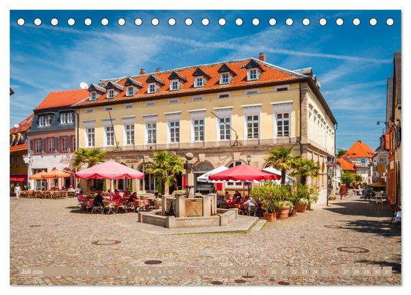 Produktbild: Malerisches Bad D&uuml;rkheim (Tischkalender 2026 DIN A5 quer), CALVENDO Monatskalender