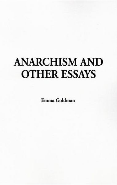 Produktbild: Anarchism and Other Essays