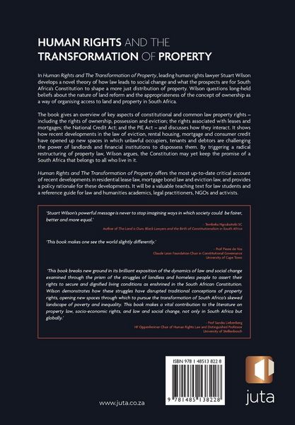Produktbild: Human Rights and the Transformation of Property