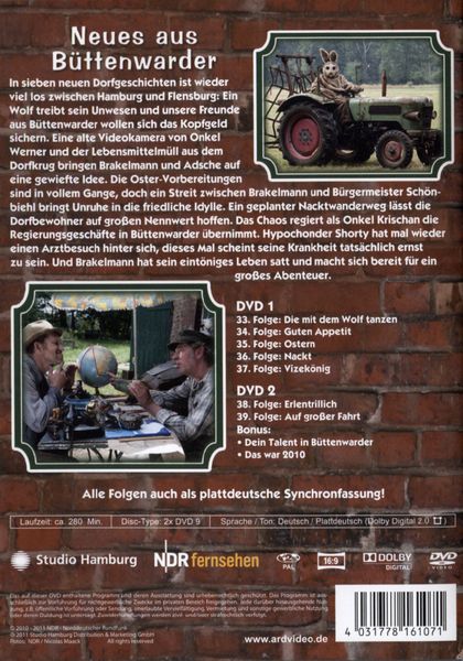 Produktbild: Neues aus B&uuml;ttenwarder - Folgen 33-39 [2 DVDs]