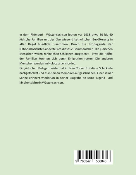 Produktbild: Die j&uuml;dische Gemeinde W&uuml;stensachsen