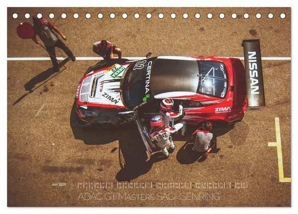 Produktbild: Motorsport am Limit 2026 (Tischkalender 2026 DIN A5 quer), CALVENDO Monatskalender
