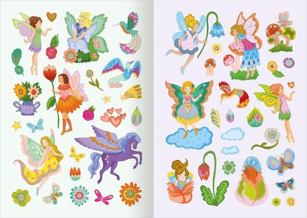 Produktbild: MINI-Stickerheft &ndash; Feen