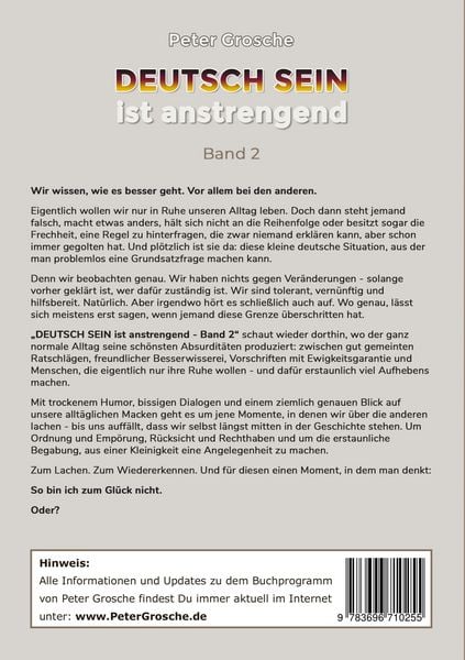 Produktbild: DEUTSCH SEIN ist anstrengend (Band-2)