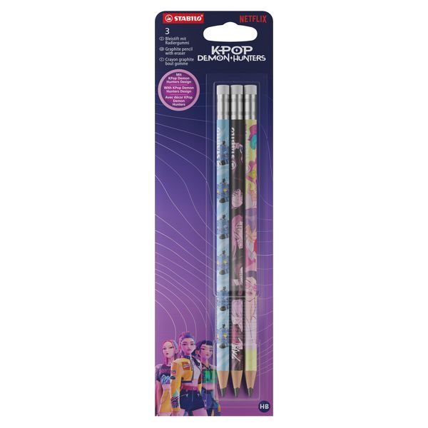 Produktbild: Bleistift KDH 3er Blister V2