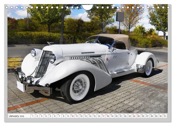 Produktbild: American Classic Cars - Photo collection (Wall Calendar 2026 DIN A4 landscape), CALVENDO 12 Month Wall Calendar
