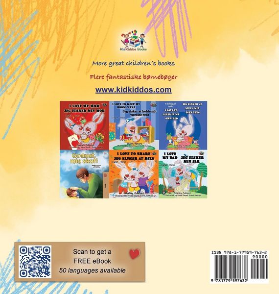 Produktbild: Words in Pictures - My Day (English Danish Bilingual Children's Book)