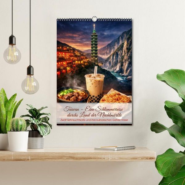 Produktbild: Taiwan &ndash; Eine Schlemmerreise durchs Land der Nachtm&auml;rkte (Wandkalender 2027 DIN A3 hoch), CALVENDO Monatskalender