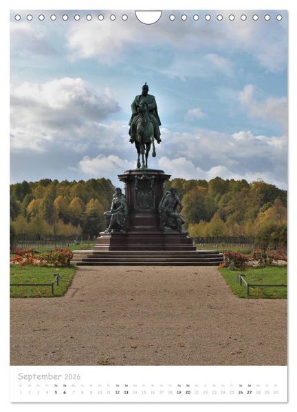Produktbild: Ein Tag durch Schwerin (Wandkalender 2026 DIN A4 hoch), CALVENDO Monatskalender