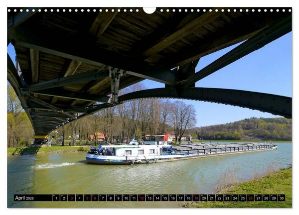 Produktbild: Der Mittellandkanal - 325 Kilometer Wasserstra&szlig;e (Wandkalender 2026 DIN A3 quer), CALVENDO Monatskalender
