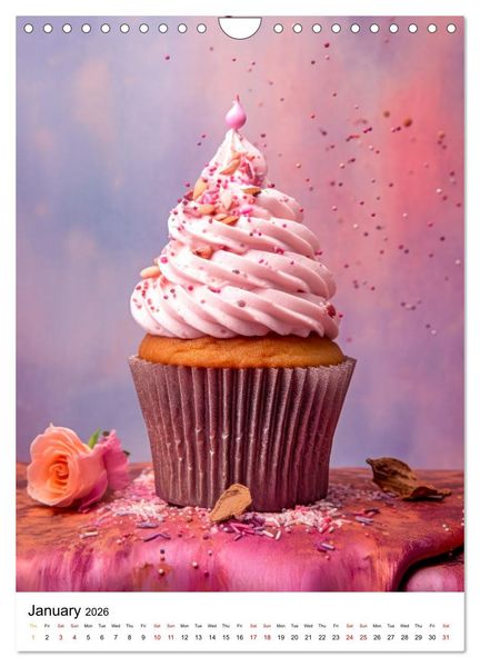 Produktbild: Bake Joy (Wall Calendar 2026 DIN A4 portrait), CALVENDO 12 Month Wall Calendar