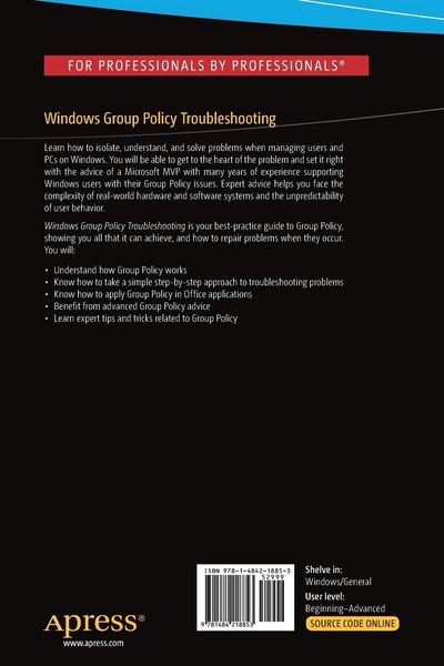 Produktbild: Windows Group Policy Troubleshooting