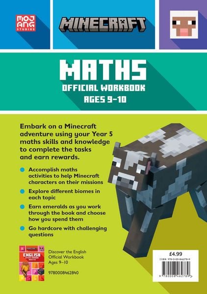 Produktbild: Minecraft Maths Ages 9-10