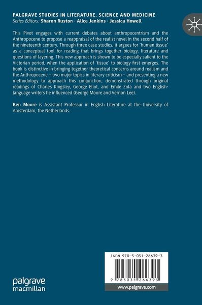 Produktbild: Human Tissue in the Realist Novel, 1850-1895