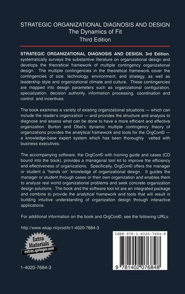 Produktbild: Strategic Organizational Diagnosis and Design