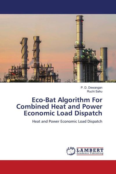 Produktbild: Eco-Bat Algorithm For Combined Heat and Power Economic Load Dispatch