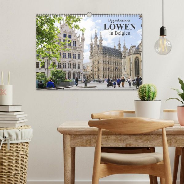 Produktbild: Bezauberndes L&ouml;wen in Belgien (Wandkalender 2026 DIN A3 quer), CALVENDO Monatskalender