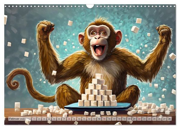 Produktbild: Tierische Metaphern (Wandkalender 2026 DIN A3 quer), CALVENDO Monatskalender