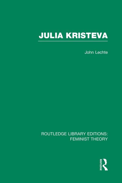 Produktbild: Julia Kristeva (Rle Feminist Theory)
