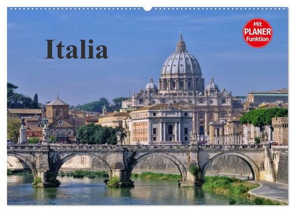 Produktbild: Italia (Wandkalender 2026 DIN A2 quer), CALVENDO Monatskalender