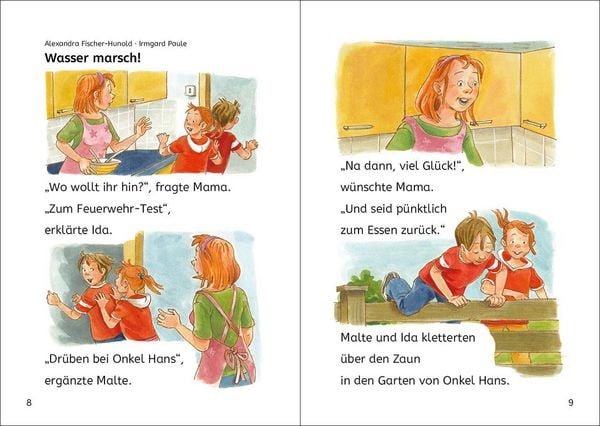 Produktbild: Die sch&ouml;nsten Lesel&ouml;wen-Geschichten zum Lesenlernen - Polizei und Feuerwehr