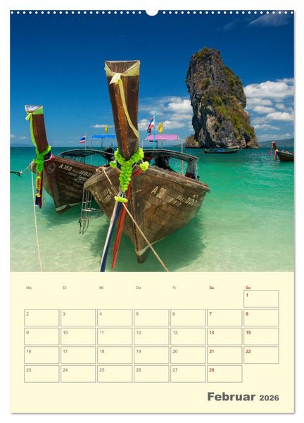 Produktbild: S&Uuml;DOSTASIEN - Mein URLAUBSPLANER (Wandkalender 2026 DIN A2 hoch), CALVENDO Monatskalender