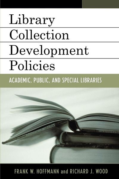 Produktbild: Library Collection Development Policies
