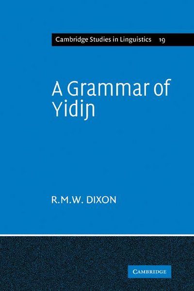 Produktbild: A Grammar of Yidin