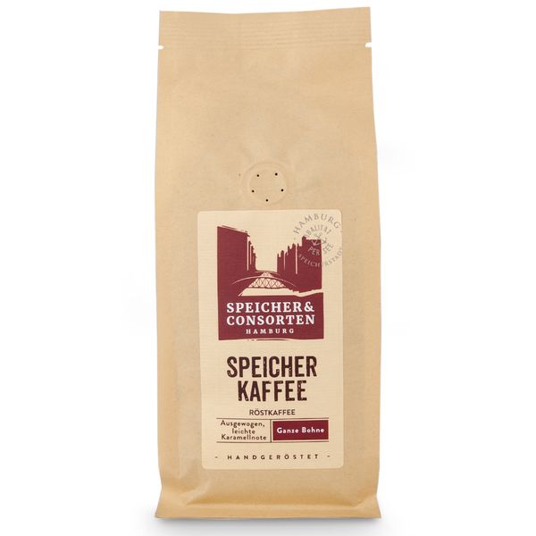 Produktbild: Speicherkaffee, ganze Bohne
