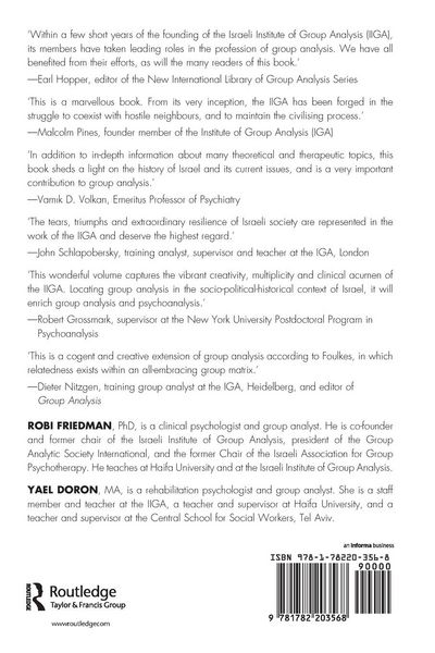 Produktbild: Group Analysis in the Land of Milk and Honey