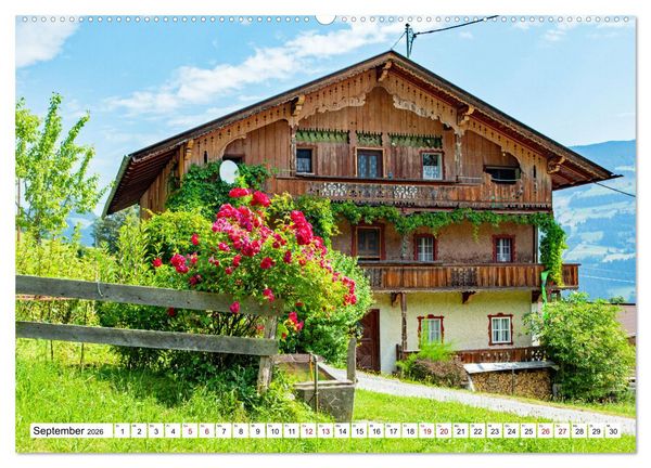 Produktbild: Tiroler Bauernh&ouml;fe Mal urig, mal feudal (Wandkalender 2026 DIN A2 quer), CALVENDO Monatskalender