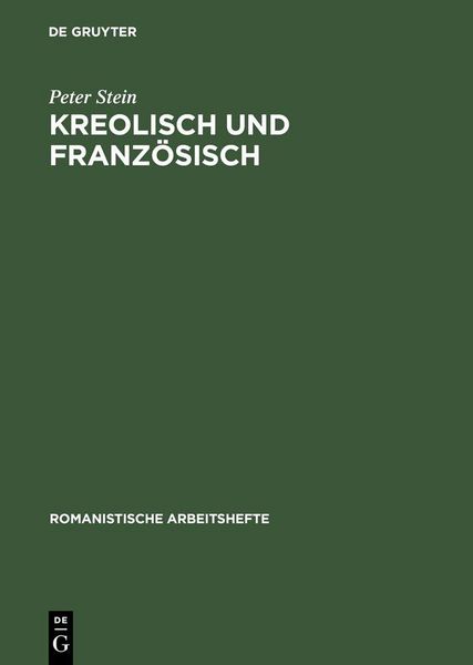 Produktbild: Kreolisch und Franz&ouml;sisch