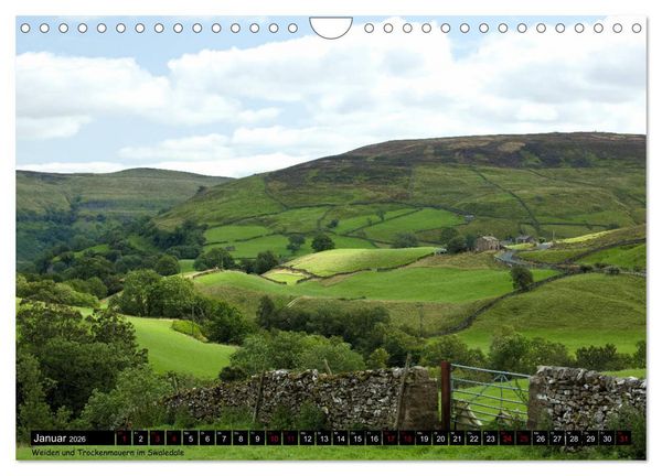Produktbild: Traumhafte Yorkshire Dales (Wandkalender 2026 DIN A4 quer), CALVENDO Monatskalender