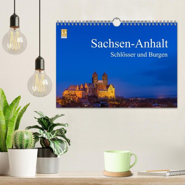 Produktbild: Sachsen-Anhalt - Schl&ouml;sser und Burgen (Wandkalender 2026 DIN A4 quer), CALVENDO Monatskalender