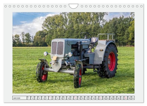 Produktbild: Alte Sch&auml;tzchen - Traktoren (Wandkalender 2026 DIN A4 quer), CALVENDO Monatskalender