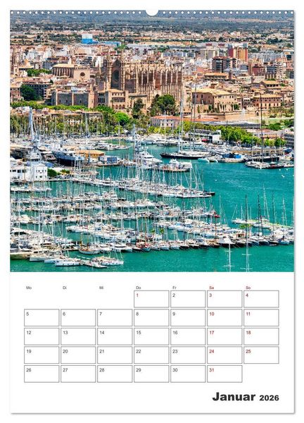Produktbild: Mallorca - Traumhafte Insel auf der Sonnenseite (hochwertiger Premium Wandkalender 2026 DIN A2 hoch), Kunstdruck in Hochglanz