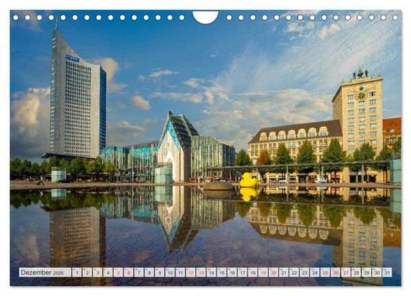 Produktbild: Leipzig Impressionen (Wandkalender 2026 DIN A4 quer), CALVENDO Monatskalender